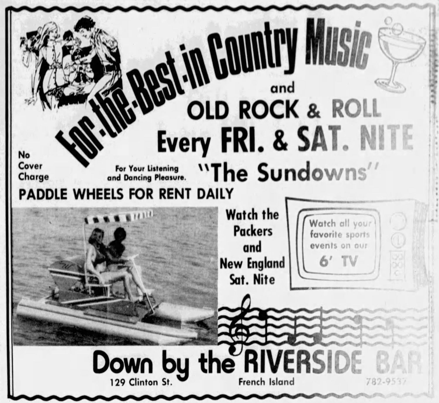 1977: Down by the Riverside Bar